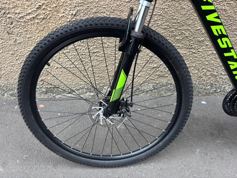 Bicicleta Fivestars Rocky 29 MDB Negru/Verde 2021 -B-