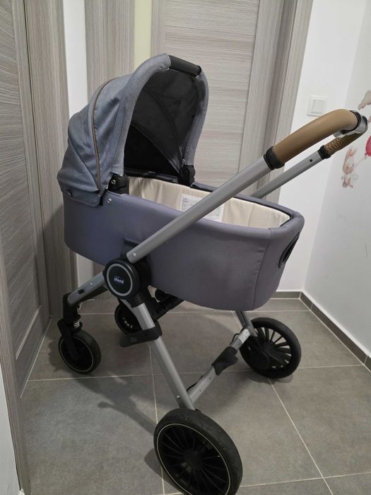 Carucior  3 in 1 Chicco Trio Best Friend Pro Light Magnet Gray