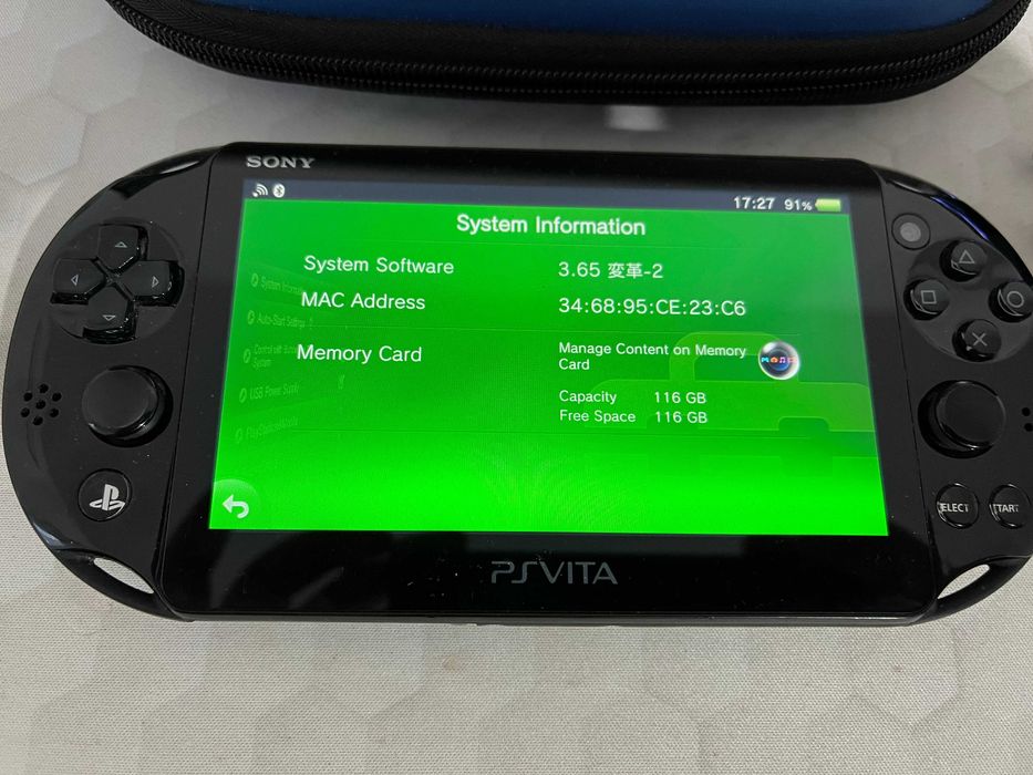 Consola Playstation Vita Modata