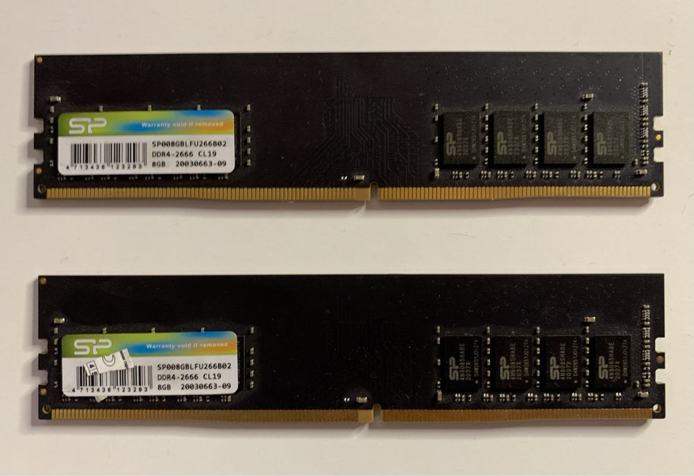 DDR4-2666 8GB 2шт