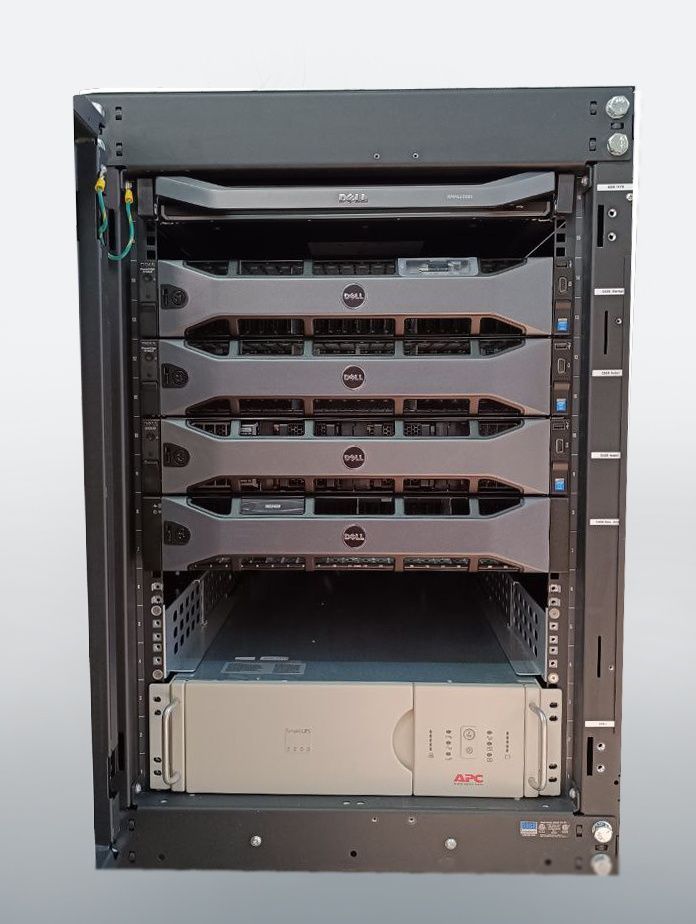 Сервер Dell PowerEdge R720, R730, хранилище, коммутаторы, шкафы, и др