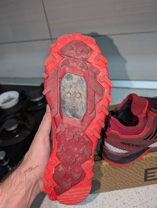 Încălțăminte Rockrider roșu 41