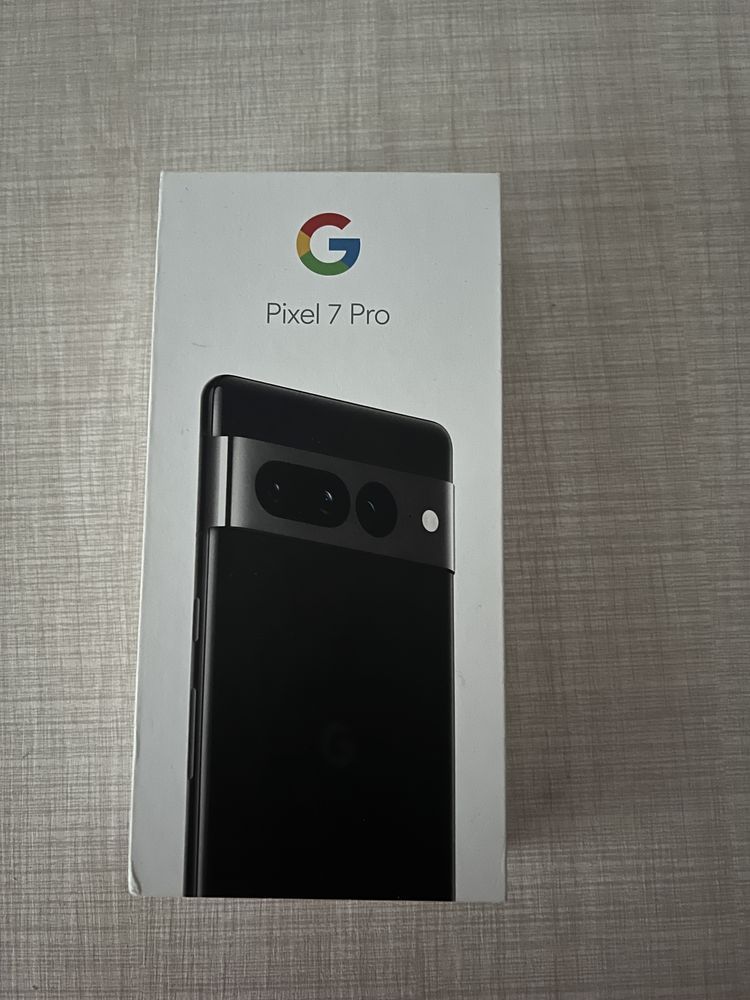 Telefon mobil Google Pixel 7 Pro, 128GB, 12GB RAM, 5G, Obsidian