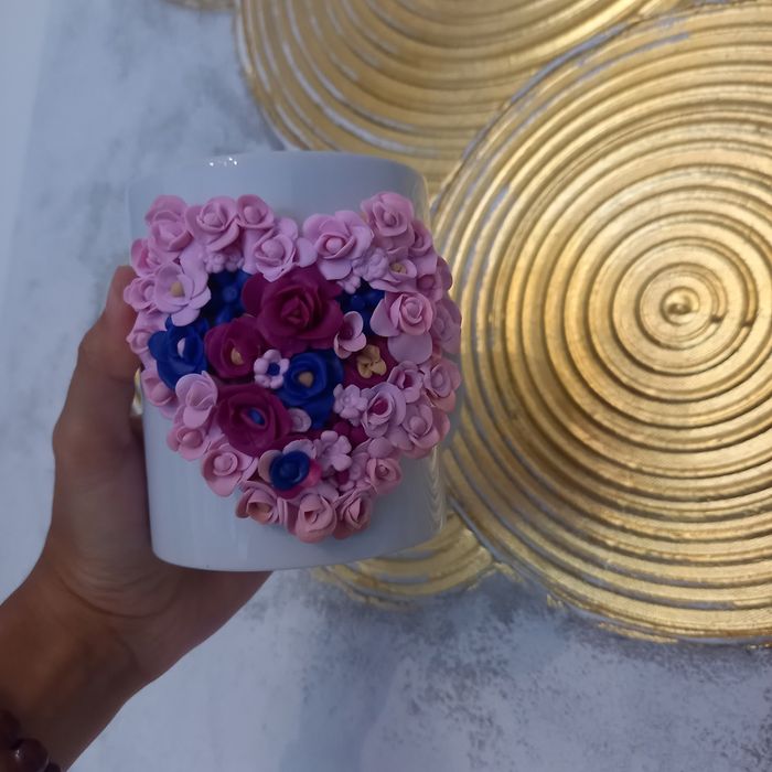 Cana handmade fimo model floral