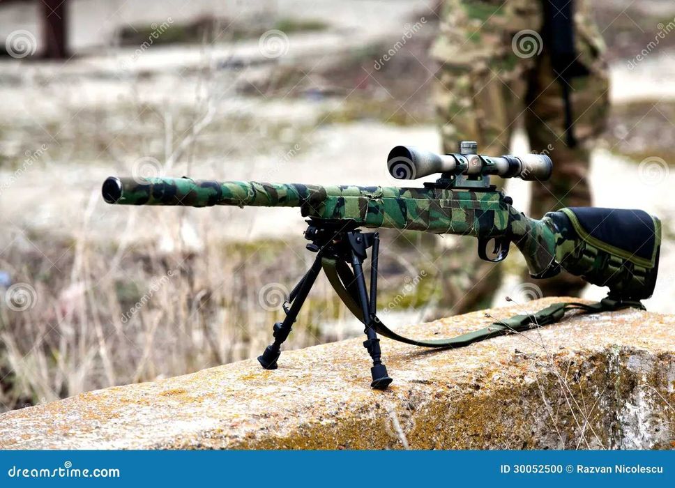 Pusca Cu Luneta + Pistol Co2 [MODIFICAT] ~ In Acelasi Pachet + Munitie