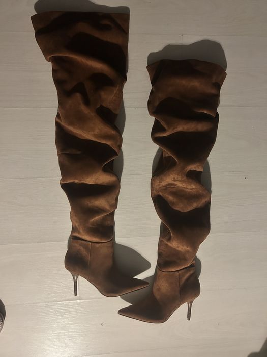 Cizme Asos peste genunchi- noi in cutie- 37