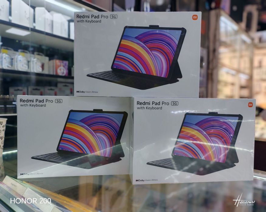 Новый Redmi Pad Pro 5G + Keyboard Case • Планшет •