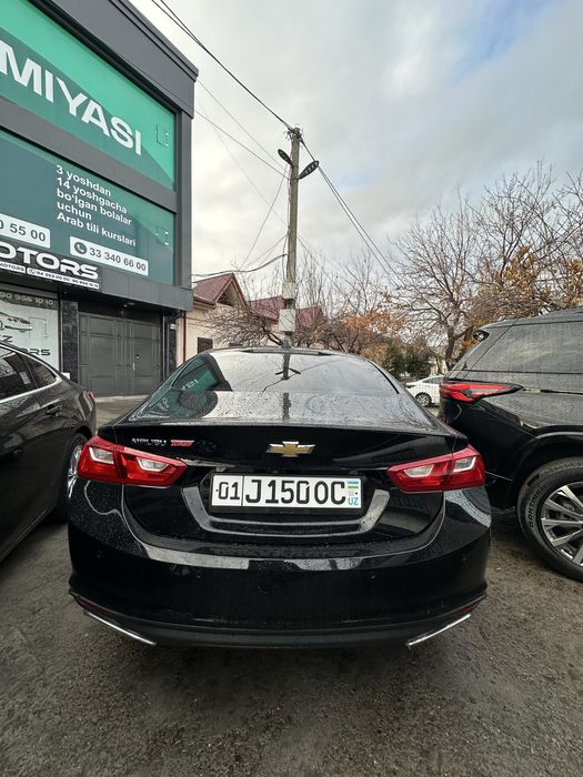 Malibu 1.5 turbo  2019 yil qora rang probeg 103.000 min