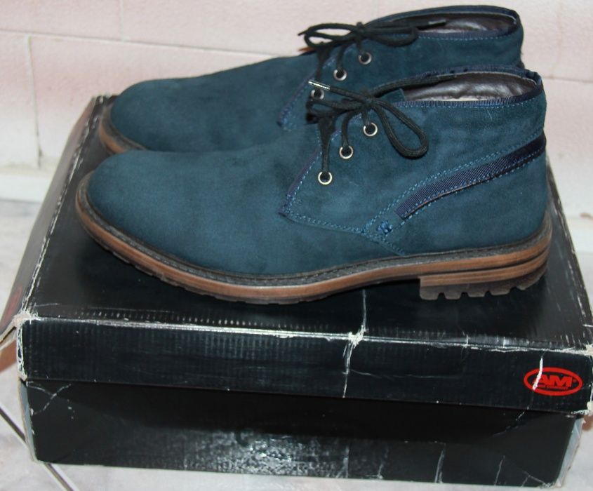 Ghete A&M piele naturala intoarsa, masura 43