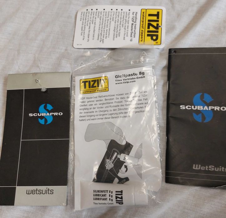 Costum neopren prof. scufundari SCUBAPRO Nova Scotia 6.5,mar. L+cagula