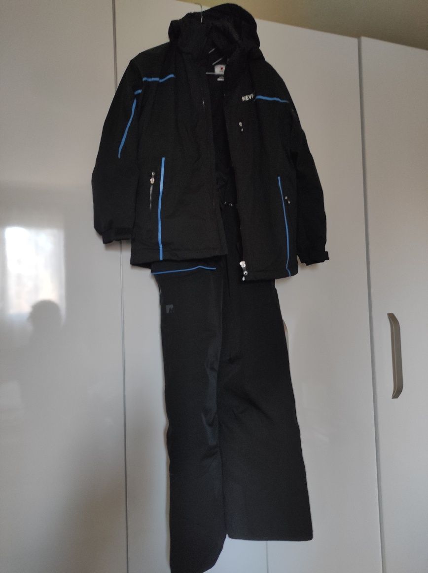 Costum schi impermeabil Nevica pantaloni+geacă 158 cm 13 ani