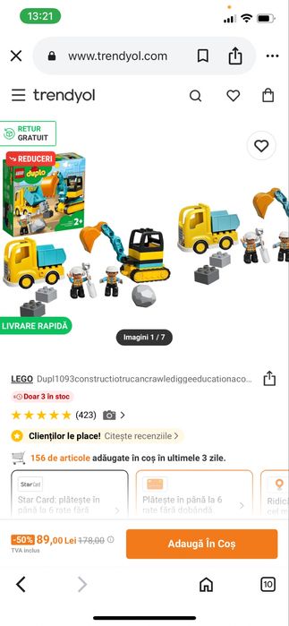 Vand lego duplo 5,4 kg , sunt diferite seturi complete