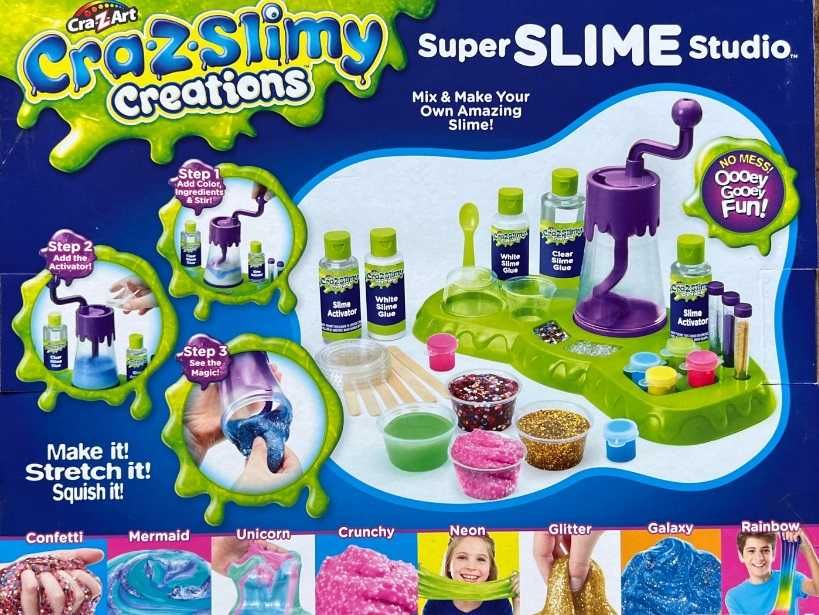 Slime studio- Фабрика слаймов -лучший подарок!!!