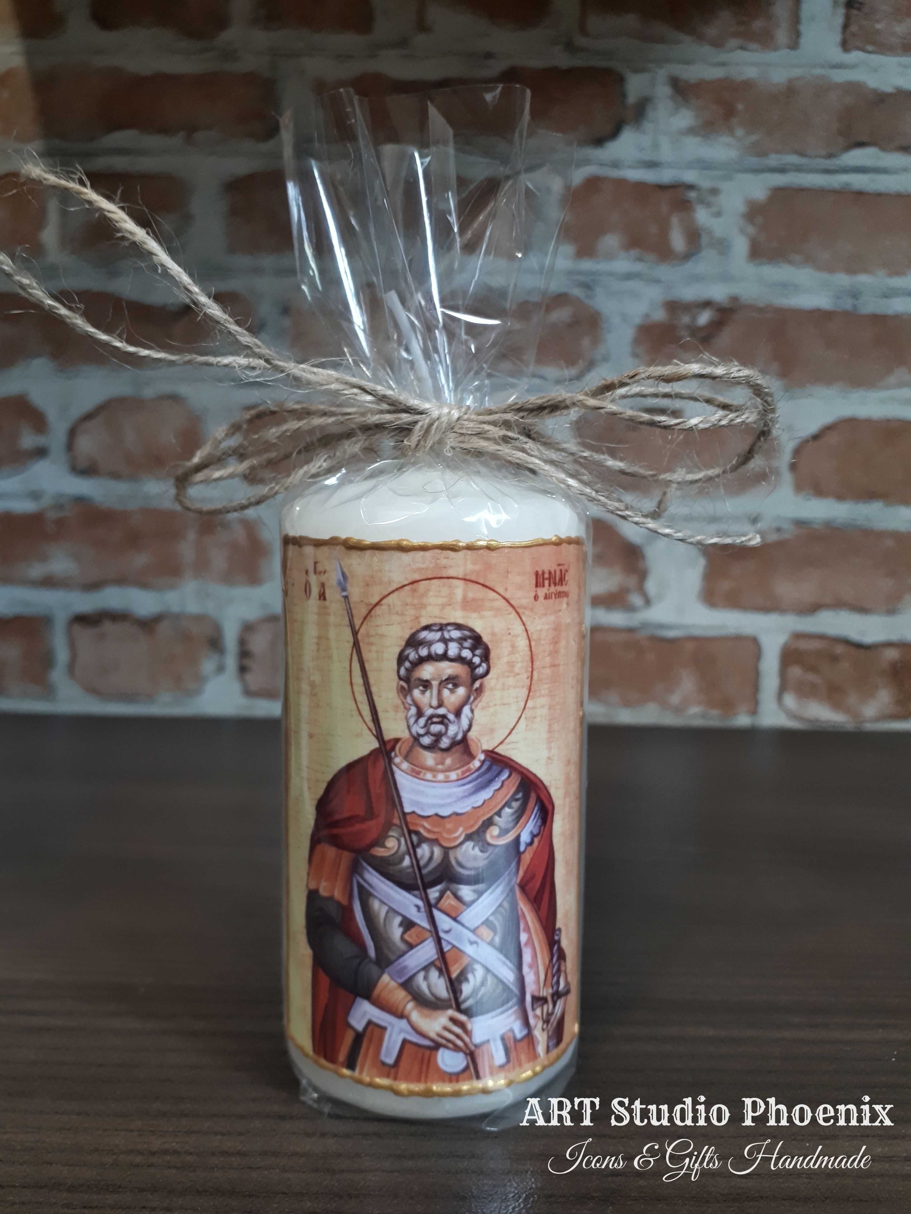 Икона на Свети Мина , различни изображения , icona Sveti Mina