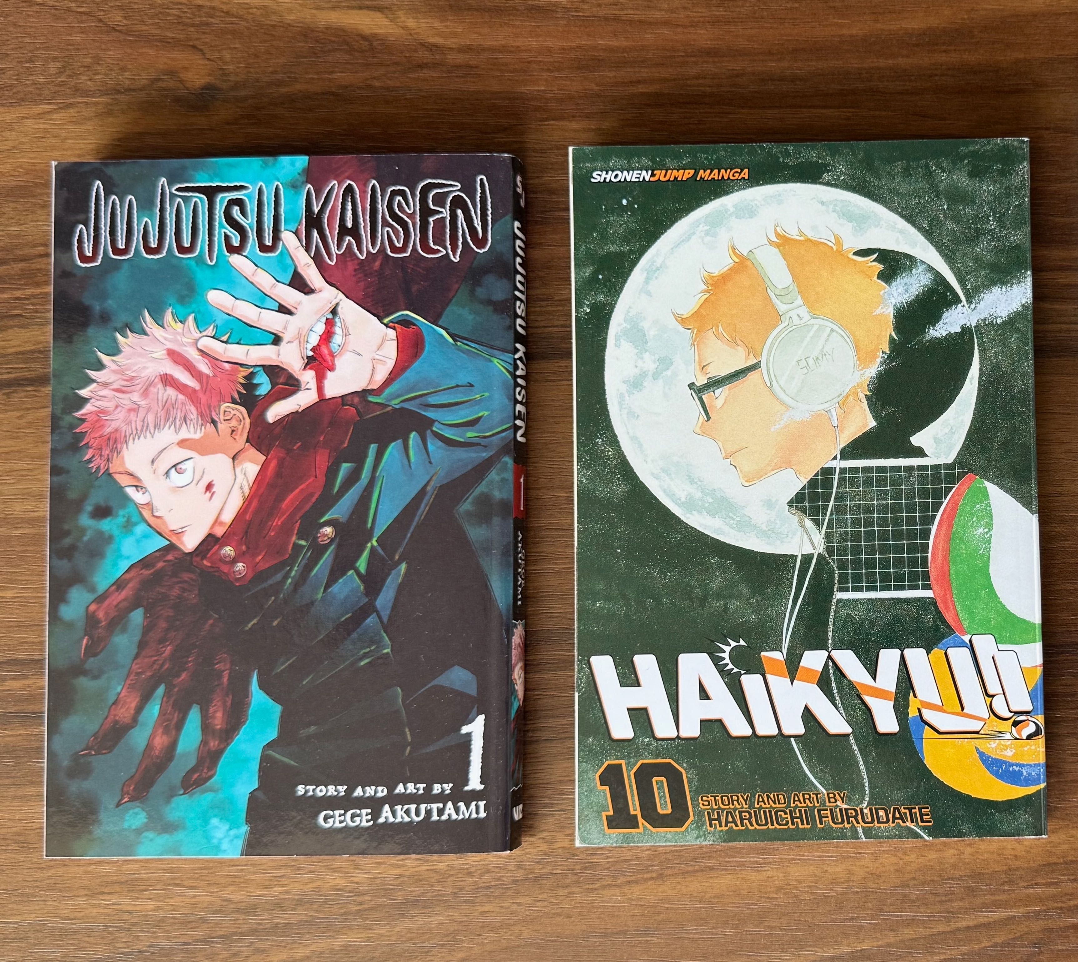 Benzi desenate - Jujutsu Kaisen / Haikyu