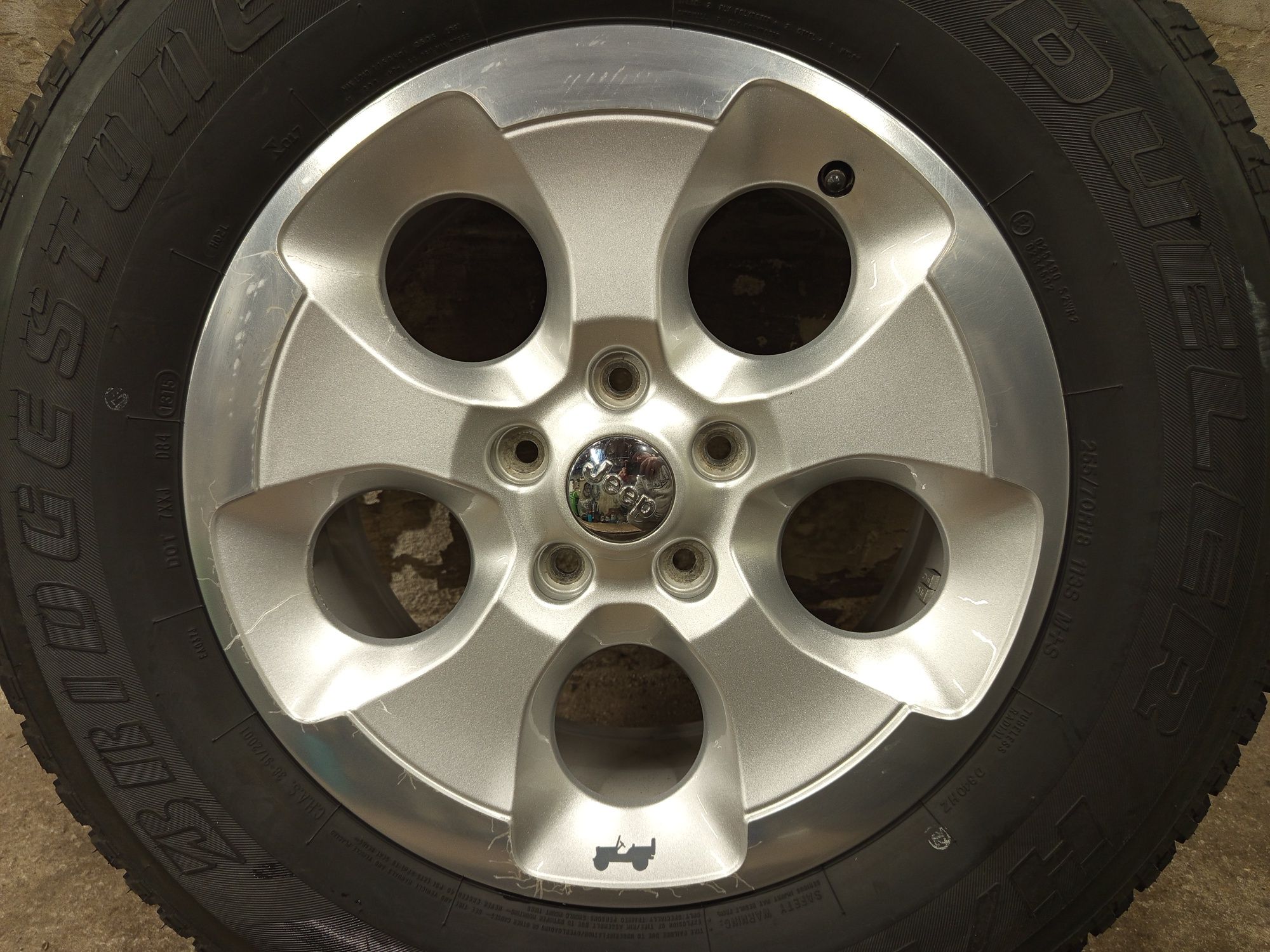 18" Jeep Wrangler 255/70R18 Гума+Джанта