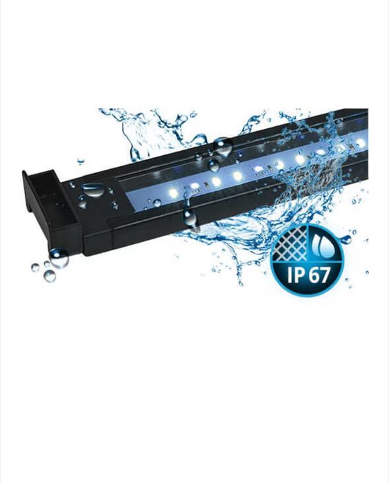 Lampa pentru acvariu, FLUVAL, LED, 27W, 91-122cm, Negru