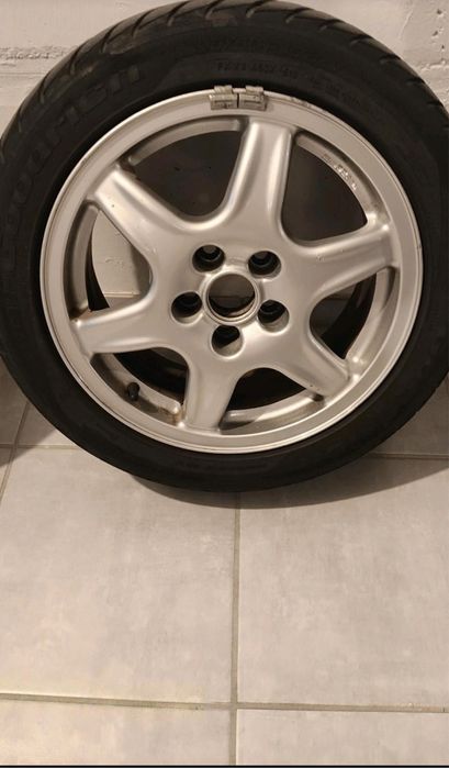 4x jante+anvelope BBS Golf 3 GTI, VR6, 6,5x15 ET 43, 5x100, 195/50 R15