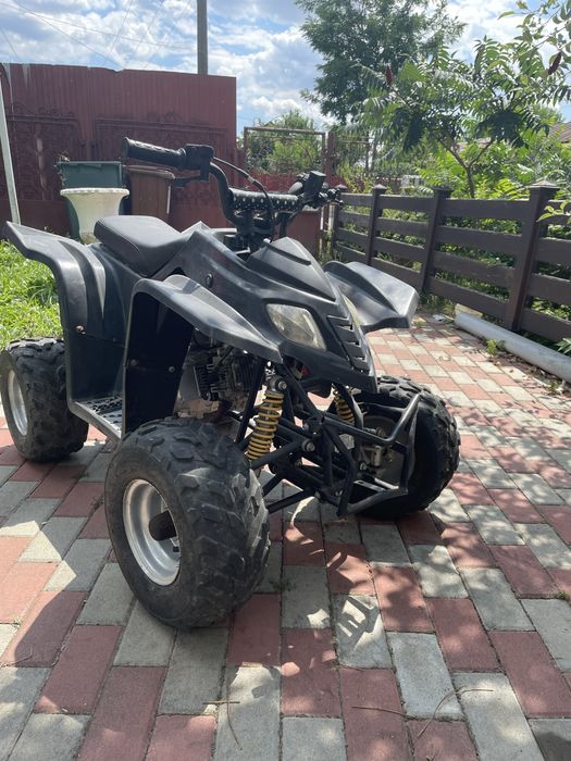 ATV BEMI 110cm cu motor puternic pe benzina,cu pornire din cheie