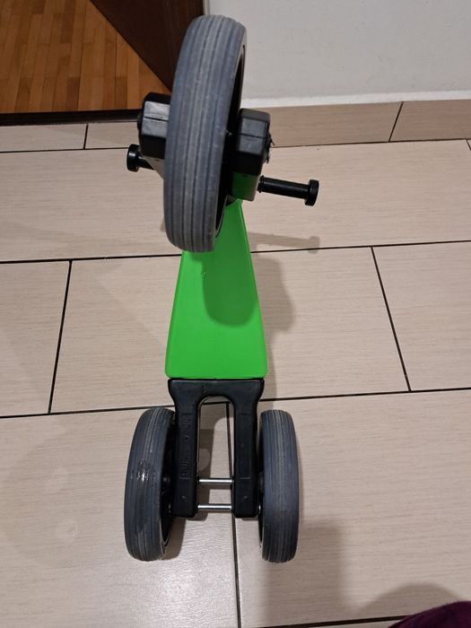 Bicicleta fara pedale Funny Wheels RIDER SPORT 2 in 1 Green