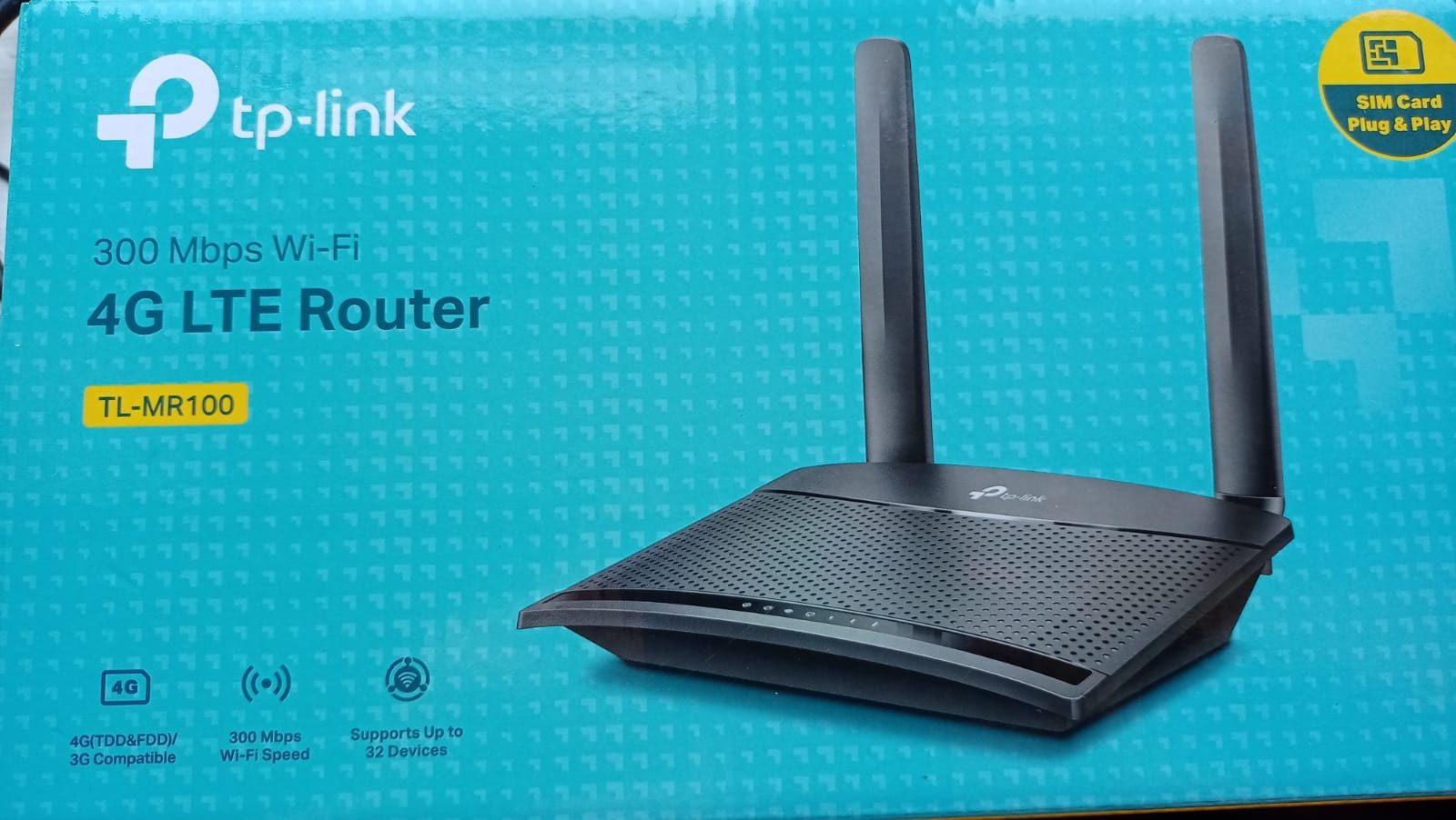 Продам 4G LTE Роутер TP-LINK MR100