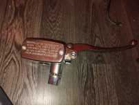 Manete moto cromata hidraulica