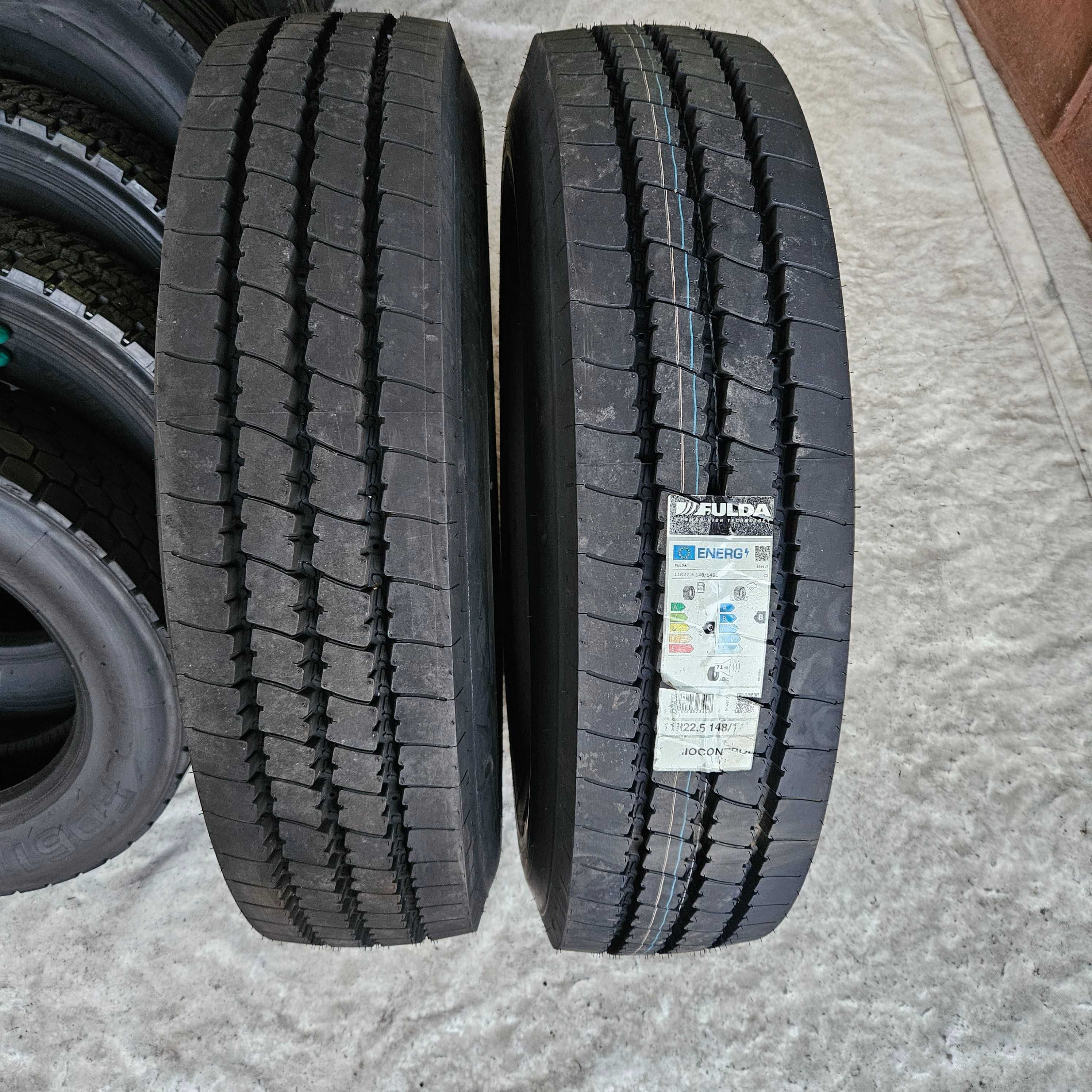 2 Нови гуми 11R22.5 Fulda RegioControl 148/145L 16PR 2 броя 1140 с ДДС