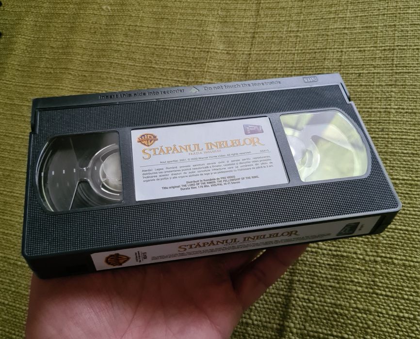 Trilogia Stapanul Inelelor The Lord Of The Rings Filme Film VHS Caseta