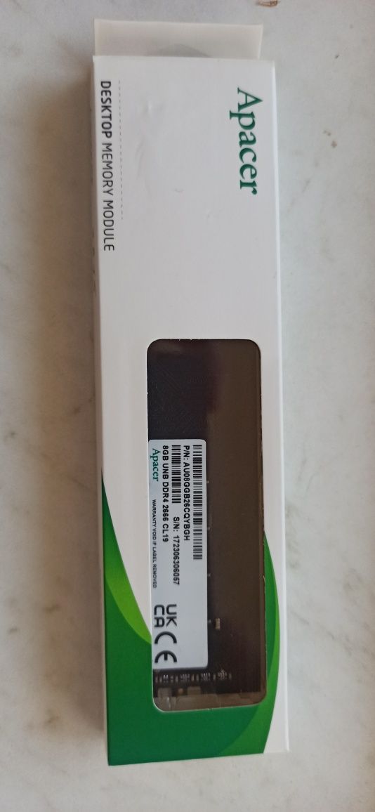 Оперативная память Apacer DDR4 8гб