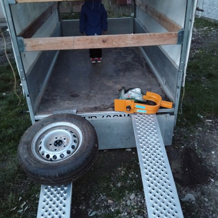 Remorca 750kg aluminiu