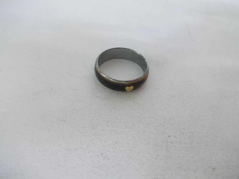 Inel vechi din argint cu email (1)