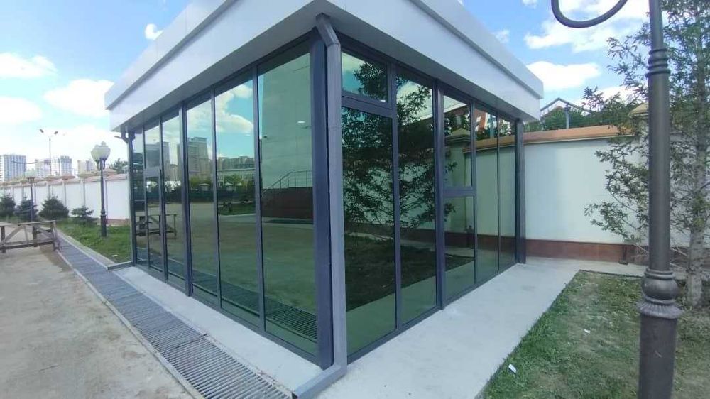 Пластиковые и Алюминиевые  перегородки Низкие Цены Скидка!