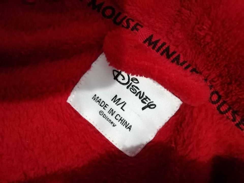 Bluza Poncho pufos și călduros cu Minnie Mouse Disney mărimea M/L
