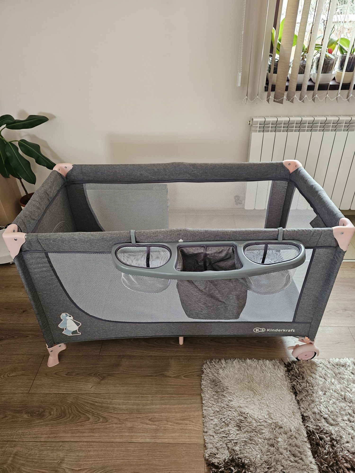 Бебешка преносима кошара Kinderkraft