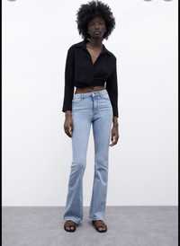 Jeans blugi Zara 40 skinny flare 7513  065