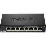 Switch D-LINK DGS-108, 8 porturi Gigabit, negru