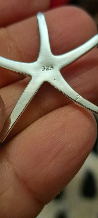 Сребърно колие " Морска звезда "