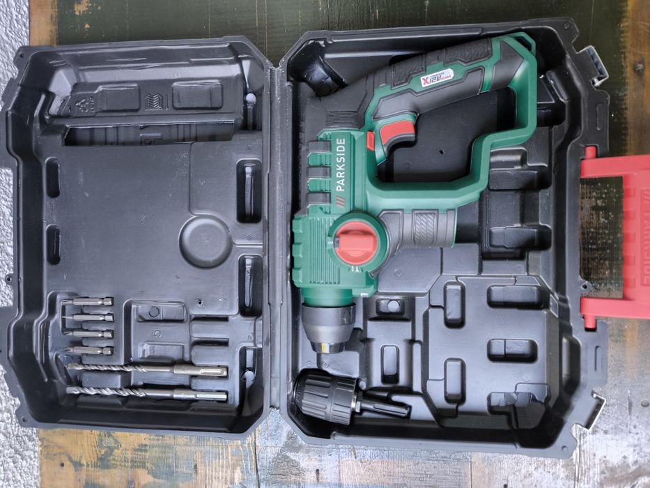 Parkside перфоратор 12V и мултитуул