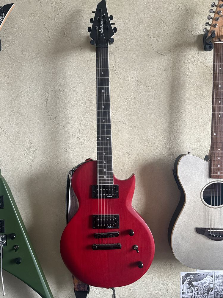 гитара Jakcson JS22 Monarkh SC Red Stain
