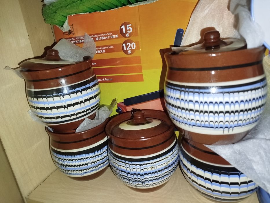 Глиненые горшки для запекания