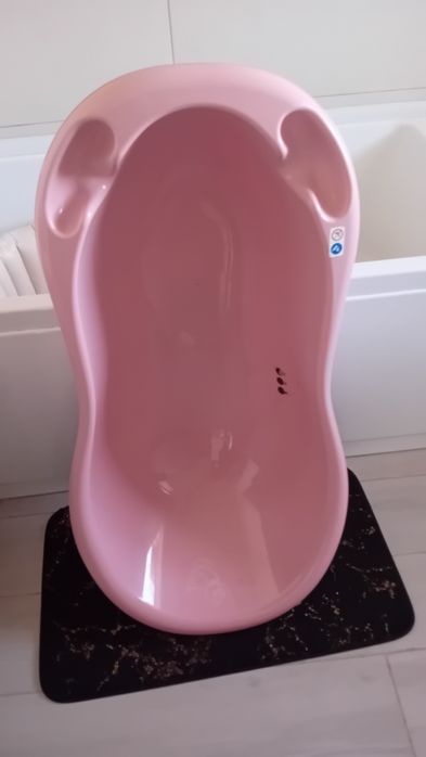 Cadita de baie bebe cu termometru MyKids Duck 100cm