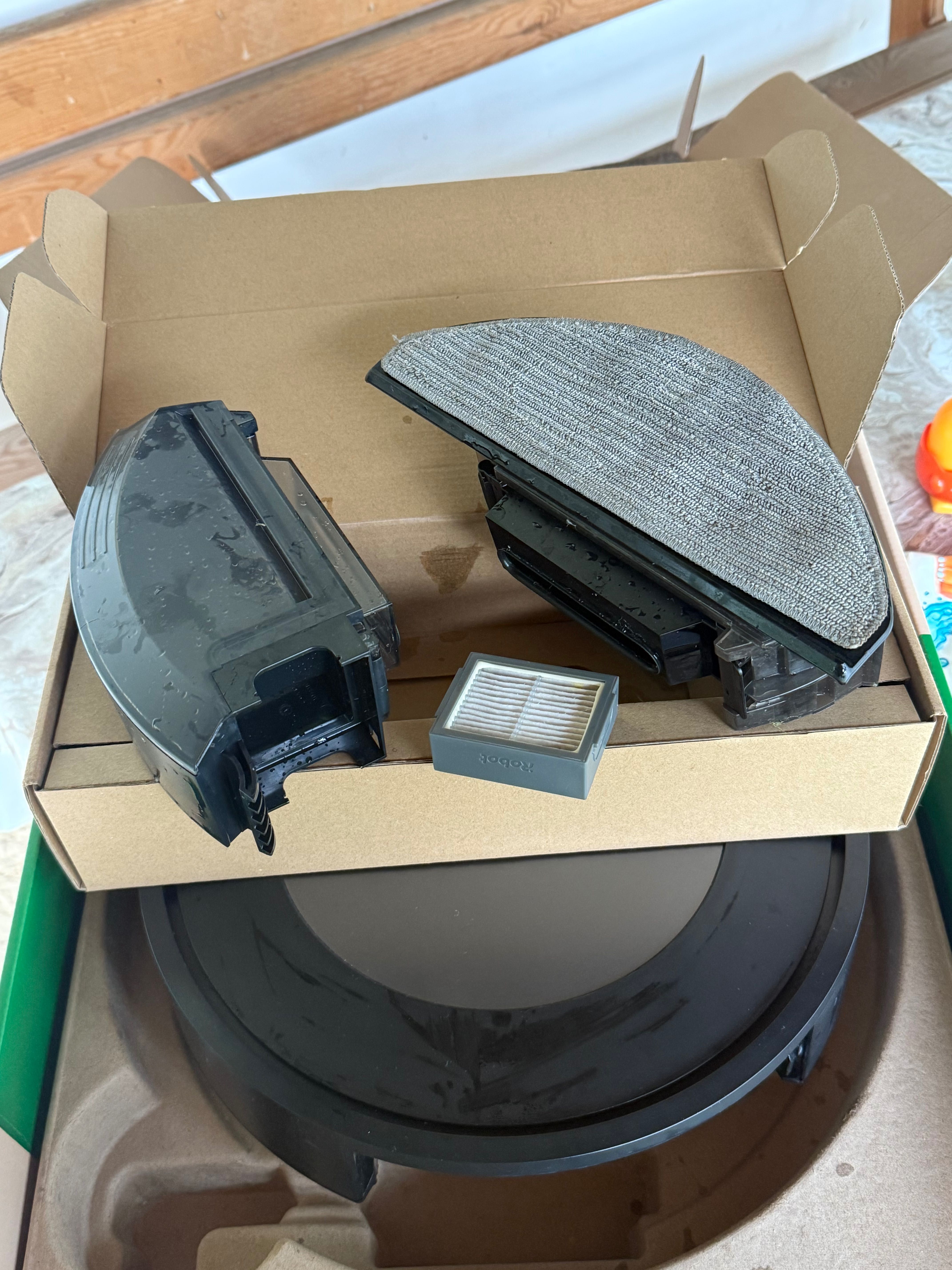 iRobot Roomba Combo j5 прахосмукачка робот с моп ! Vacuum and Mop