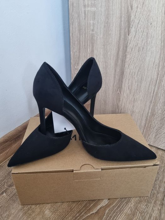 Обувки на висок ток Mango