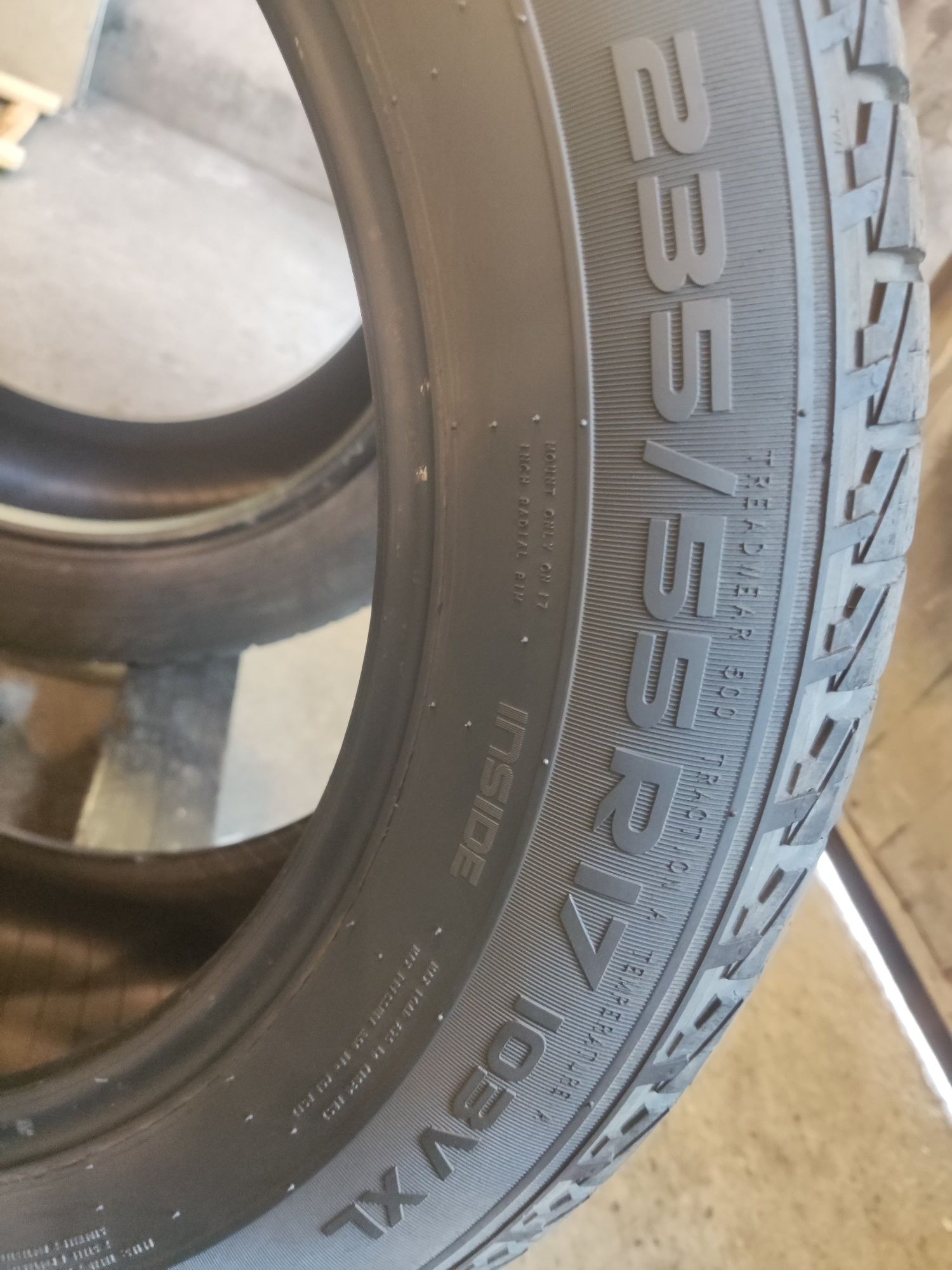 1бр лятна гума 235/55/17 Nokian, нова цена 50лв за брой
6.69mm грайфер