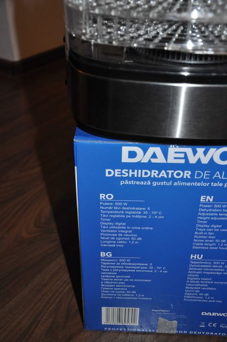 Deshidrator de alimente Daewoo DD500W