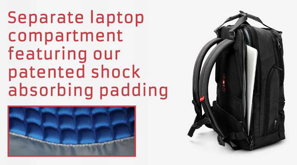 Tigernu 15.6" Laptop Backpack. 19 litri Nou ambalat!