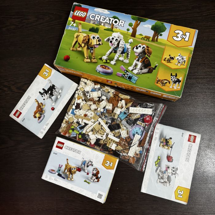 LEGO Creator 3în1 caini adorabili