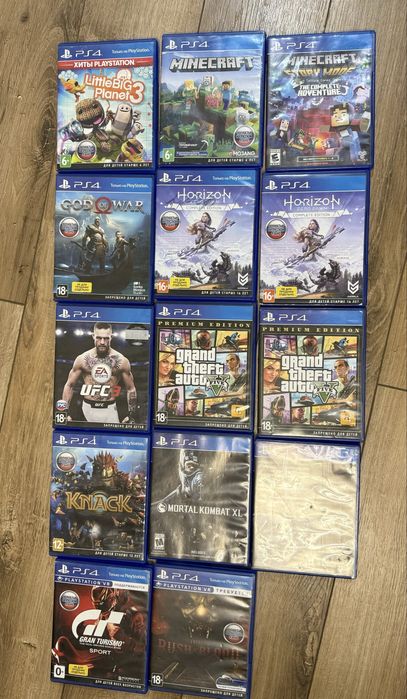 Игры на PS 4 продам