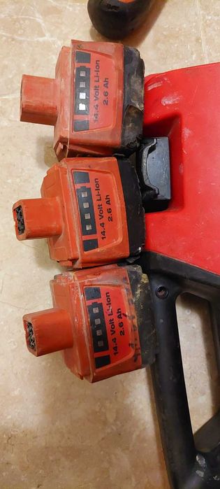 4бр. Неработещи батерии Hilti Хилти 14,4V li-ion