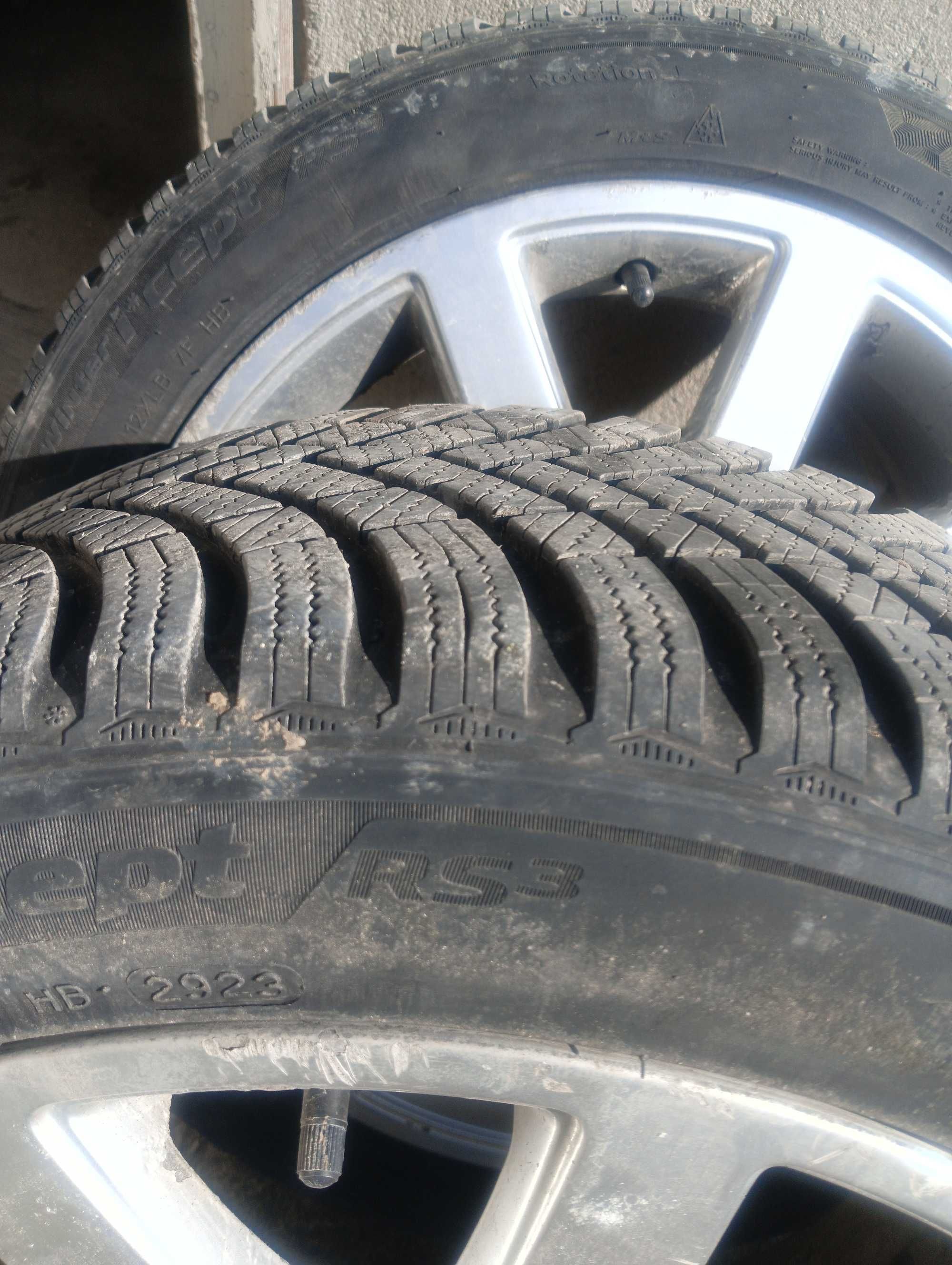 17" VW audi Джанти с гуми 5х112